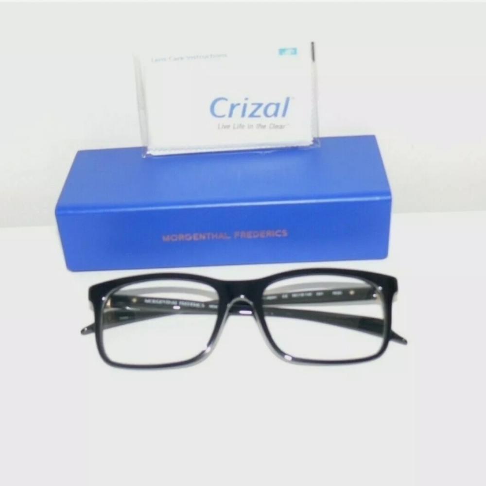 Morgenthal Frederics eyeglasses frames ROD Black - Picture 2 of 6